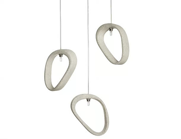 ARETHA C - Concrete pendant lamp by URBI et ORBI - view 3